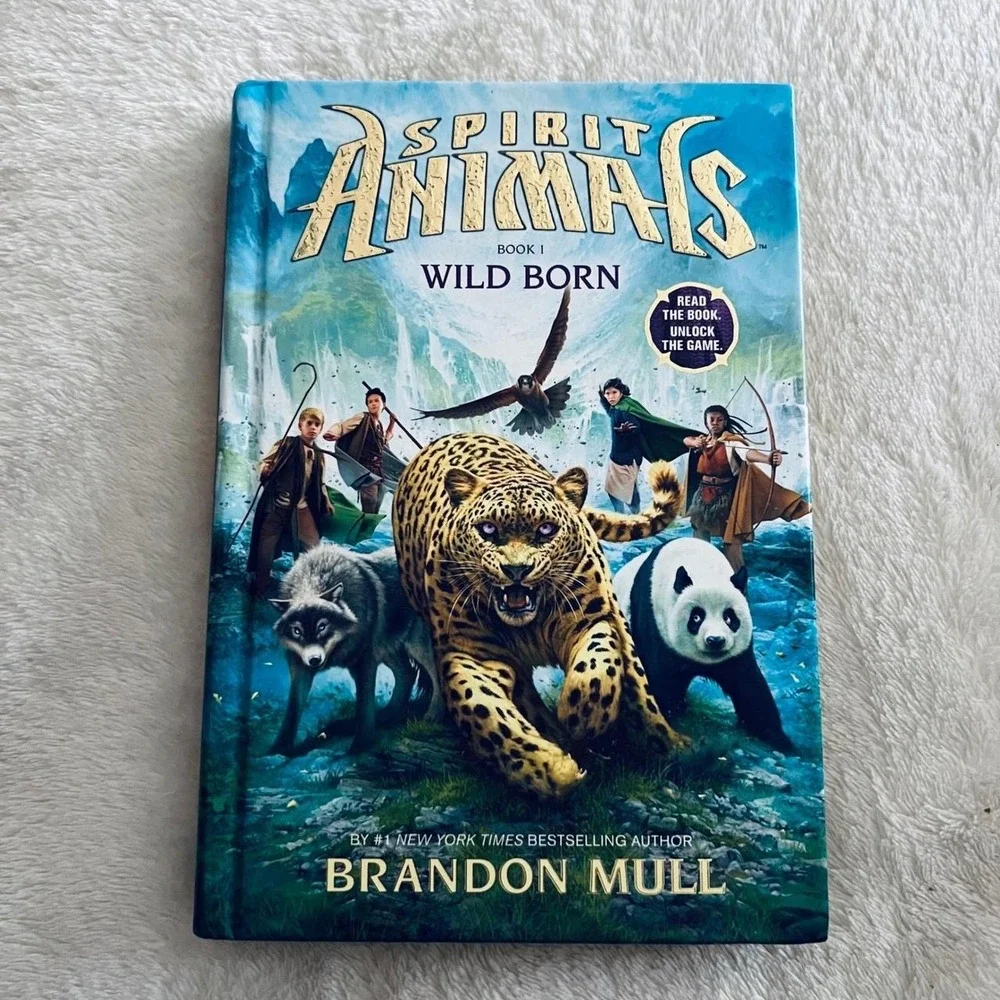 Spirit‎ Animals Book 1 Wild Born Brandon Mull Hardcover Scholastic Fantasy Novel